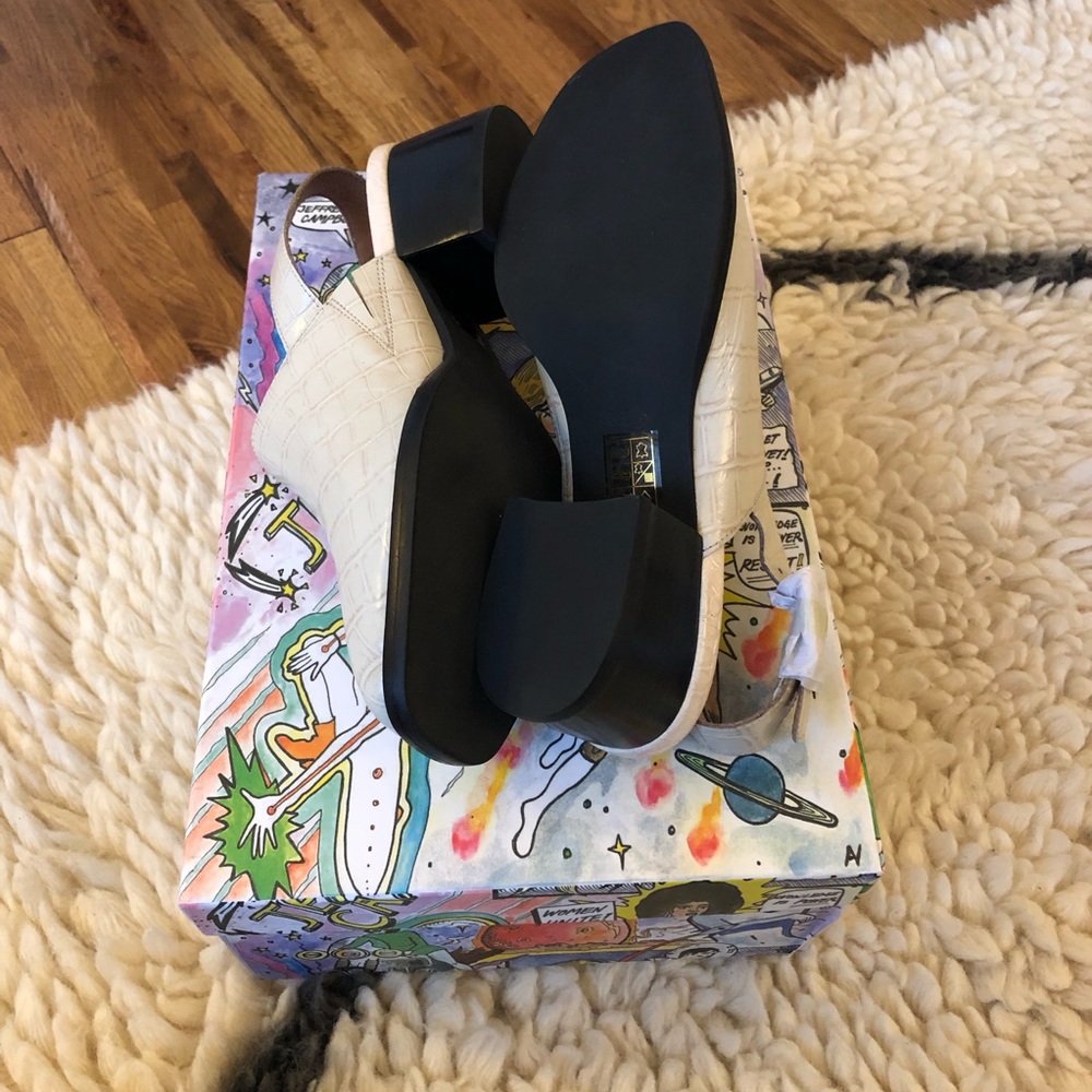 NWT Jeffrey Campbell Fraser Slingback Mules - Picture 6 of 8